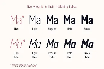 Madchen font