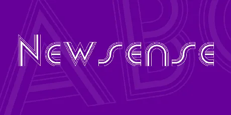 Newsense font