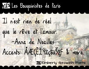 KG Les Bouquinistes de Paris font