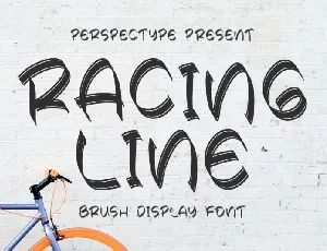 Racing Line font