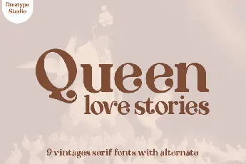 Queen Love Stories font