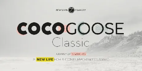 Cocogoose Classic Famly font