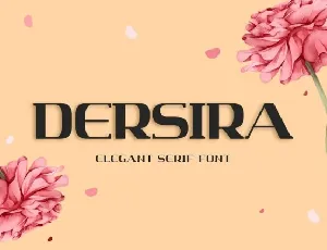 Dersira font