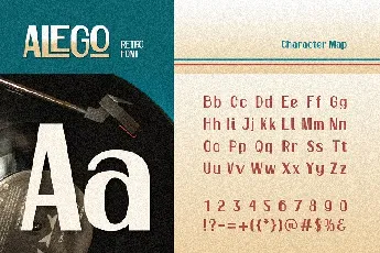 Alego font