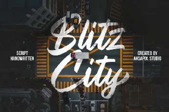 Blitz City Typeface font