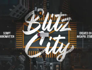 Blitz City Typeface font