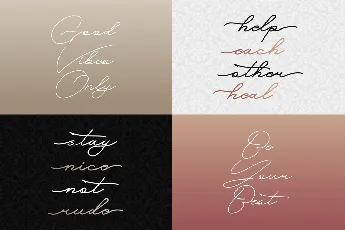 Glow font