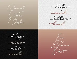 Glow font