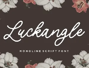Luckangle font