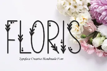 Floris Display font