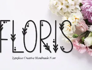 Floris Display font