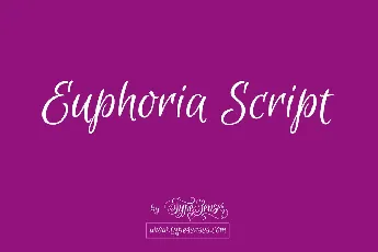 Euphoria Script font