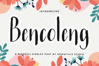 Bencoleng font