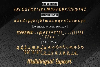 Fanday font