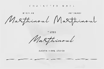 Marthinoul font