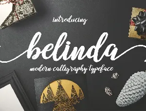 Belinda Script font