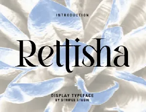 Rettisha font