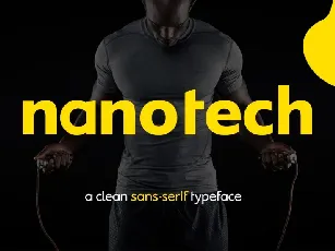 Nanotech LLC font