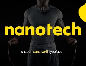 Nanotech LLC font