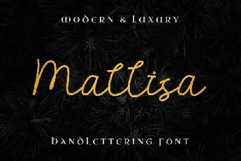 Mallisa Free font