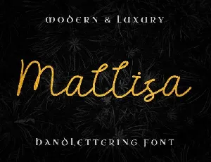 Mallisa Free font