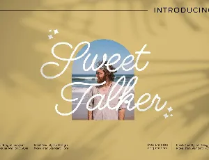 Sweet Talker font