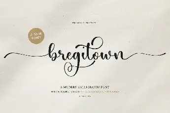 bregitown font