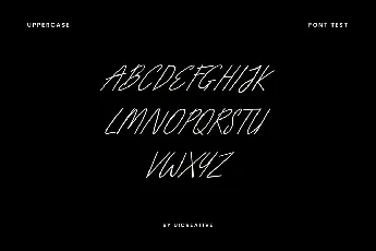 AmandineMonoline font