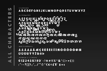 Point Panther font