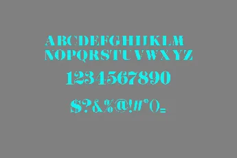 Evoque font