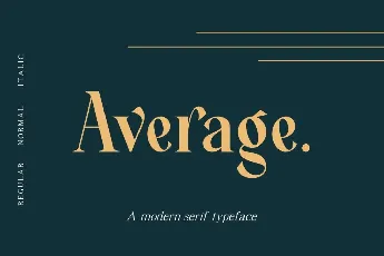 DS Average DEMO font