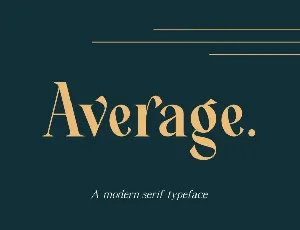 DS Average DEMO font