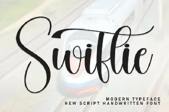 Swiftie Calligraphy font