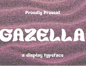 Gazella font