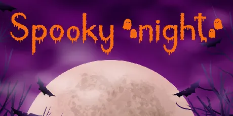 Spooky Adventure font