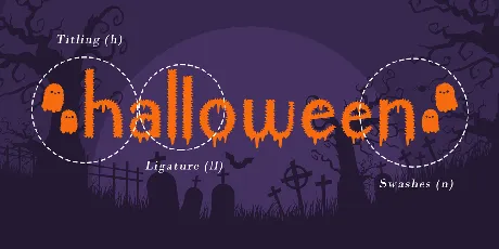 Spooky Adventure font