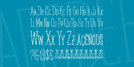 Posteratus Rex font