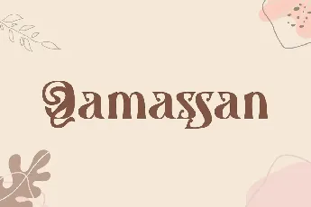 Qamassan font