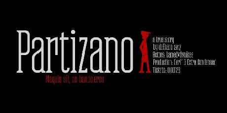 Partizano Serif font