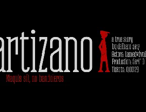 Partizano Serif font