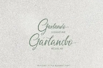 Garlando font