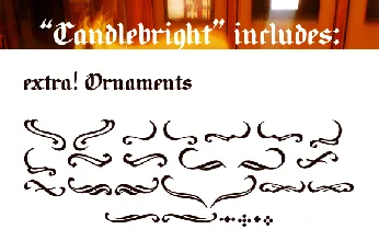 Candlebright font