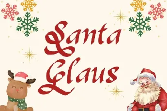 Amelia santa font