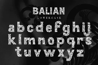 Balian font