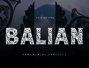 Balian font