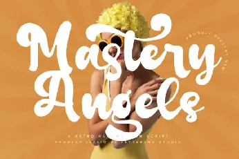 Mastery Angels font