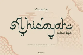 Al Hidayah font