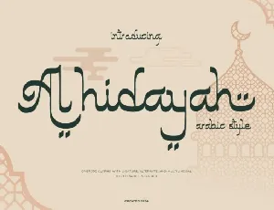 Al Hidayah font