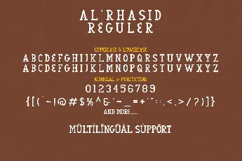 Al’Rhasid font