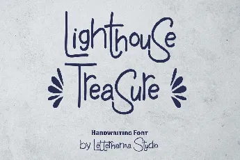 Lighthouse Treasure Free font